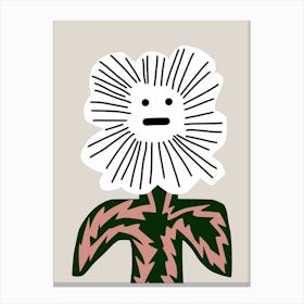 Emoji Bloom Canvas Print