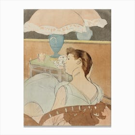 The Lamp (1890–1891), Mary Cassatt Canvas Print