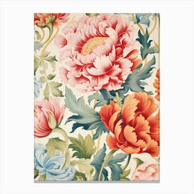 Floral Wallpaper 79 Canvas Print