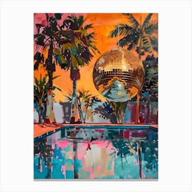 Disco Ball 18 Canvas Print