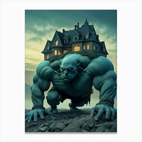 Troll House Canvas Print