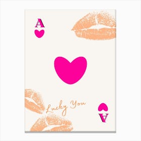 Lucky You 28 Canvas Print