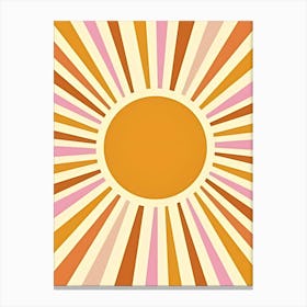 Sunburst 2 Canvas Print