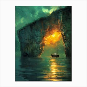 Cave In The Sky Canvas Print