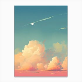 Sky And Clouds 1 Canvas Print