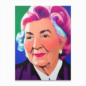 Maureen Stapleton Pop Movies Art Movies Canvas Print