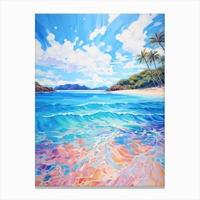 An Oil Painting Of Whitsunday Islands Australia 4 Canvas Print