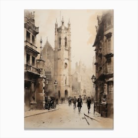 City Centre Canvas Print