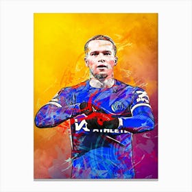 Mykhailo Mudryk Chelsea Canvas Print