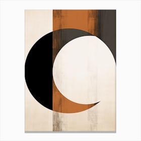 Bauhaus Moon Canvas Print