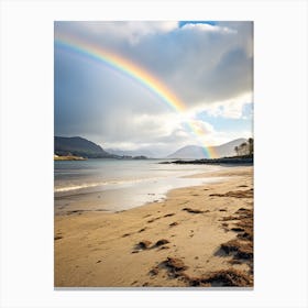 Rainbow Over Scotland Canvas Print