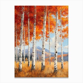 Beautiful Autumn Painting 24 Canvas Print