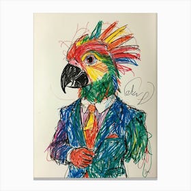 Parrot 2 Canvas Print