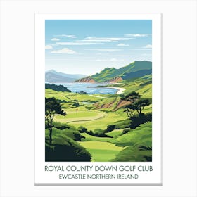 Royal County Down Golf Club   Newcastle Northern Ireland 4 Canvas Print