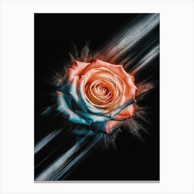 Abstract Rose Canvas Print
