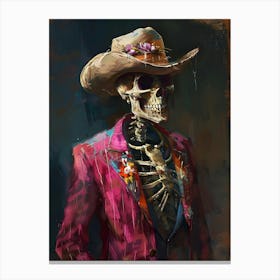 Skeleton 5 Canvas Print