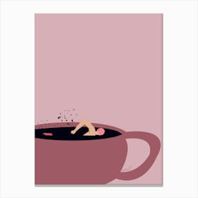 Coffee Crawl Canvas Print