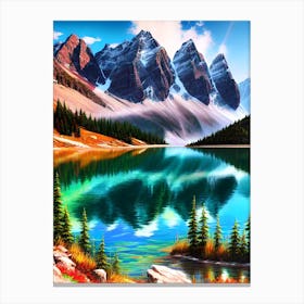 Mountain Lake 30 Canvas Print