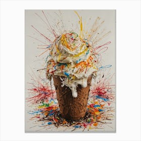 Ice Cream 16 Canvas Print