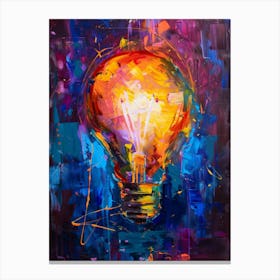 Light Bulb 14 Canvas Print