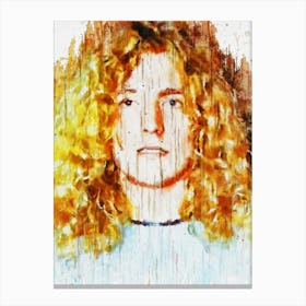 Robert Plant Painting Canvas Print