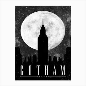 Gotham city Canvas Print