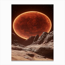 Red Planet Canvas Print