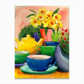 Morning Tea Canvas Print