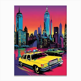 New York City Taxi Canvas Print