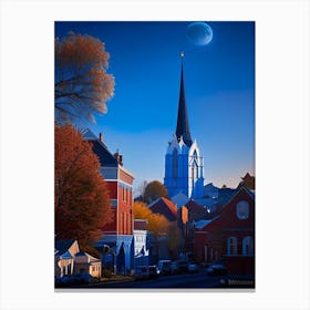 Salem  1 Photography Canvas Print