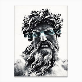 Zeus The King Of Gods Canvas Print