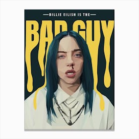 Billie eilish Canvas Print