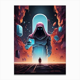 Space Explorer Canvas Print