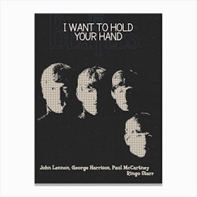 I Want To Hold Your Hand The Beatles Canvas Print