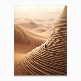 Dune Fan Art Layers Canvas Print