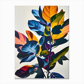 Colorful Leaves 3 Canvas Print