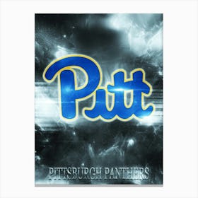 Pittsburgh Panthers Canvas Print