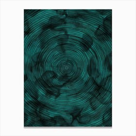 Tahitian Teal Canvas Print