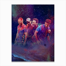 Chris Martin cold play music band 7 Canvas Print