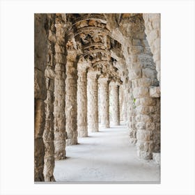 Els Arcs Canvas Print