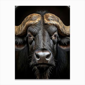 Buffalo Head Canvas Print