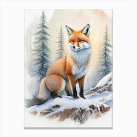 Fox 1 Canvas Print