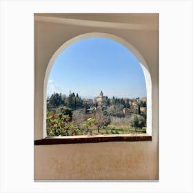 View From A Window, Granada Canvas Print