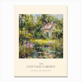 Cottage Garden Poster Garden Melodies 3 Canvas Print