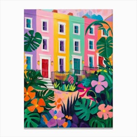 London Houses Canvas Print