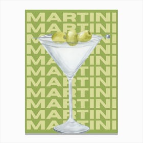 Martini 5 Canvas Print