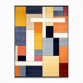 Abstract Labyrinth Canvas Print