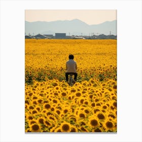 Sunflower Field 2 Canvas Print