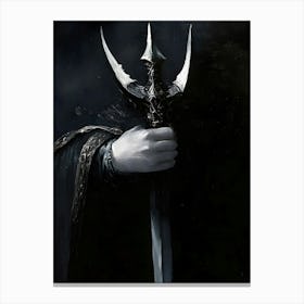 Dark Gothic Lord Of The Rings 1 Canvas Print