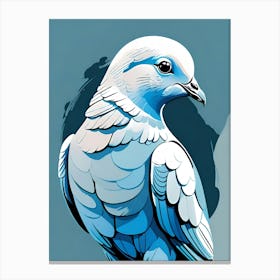 Dove bird Canvas Print